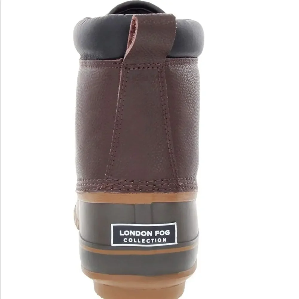 London Fog Men’s Winter Boots sz 8 Snow Waterproof NEW #M354